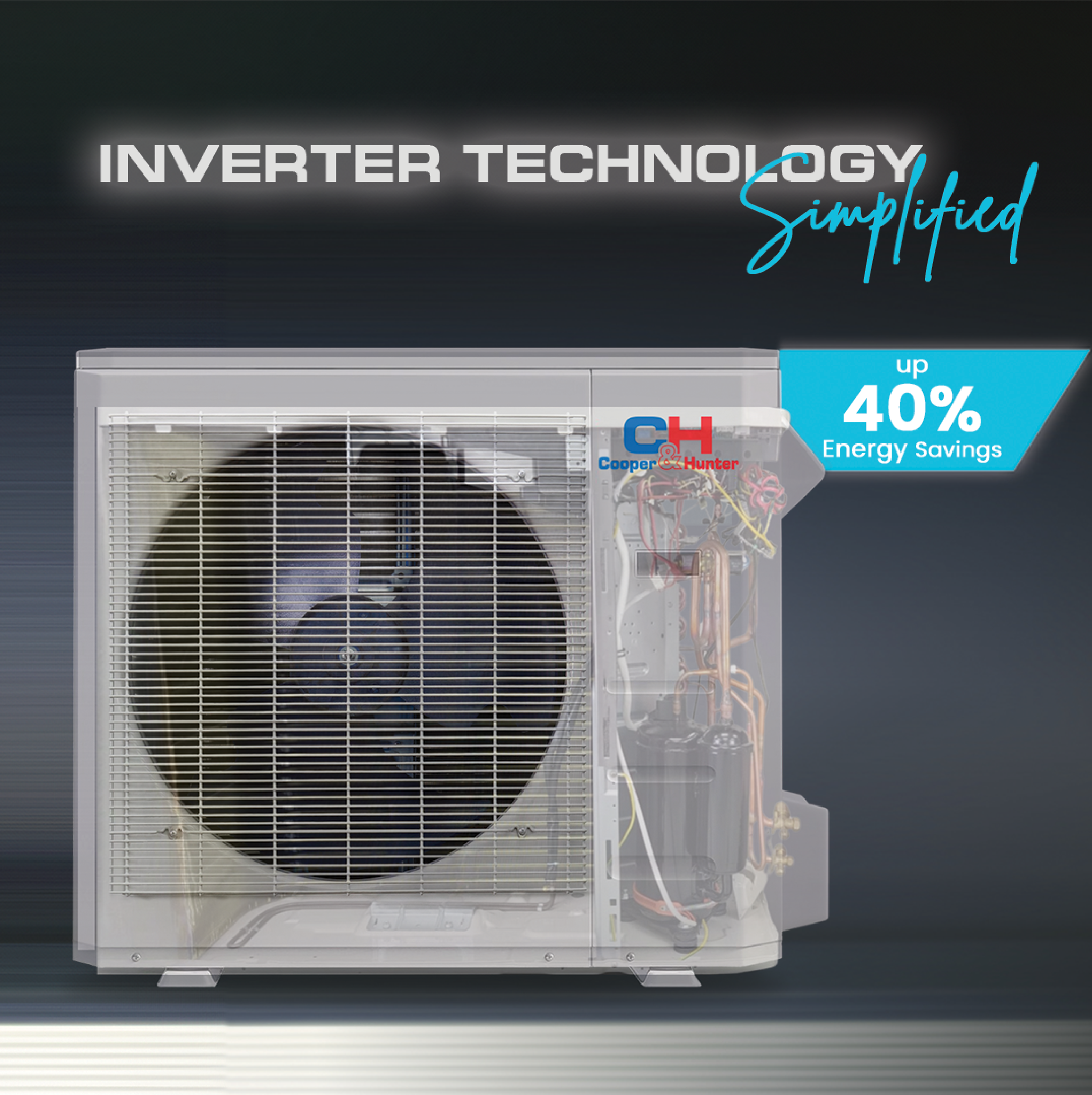 Olmo Sierra 5-Zone Ductless Mini Split AC & Heat Pump 42000 BTU (9K+9K+9K+9K+24K), Wall Mount Units, 230V