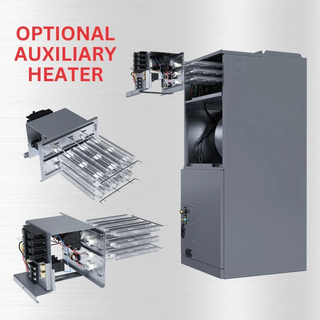 Cooper&Hunter 48,000 BTU Hyper High Efficiency Multi Position Air Handler Unit Ducted Heat Pump Split System R410A 230V