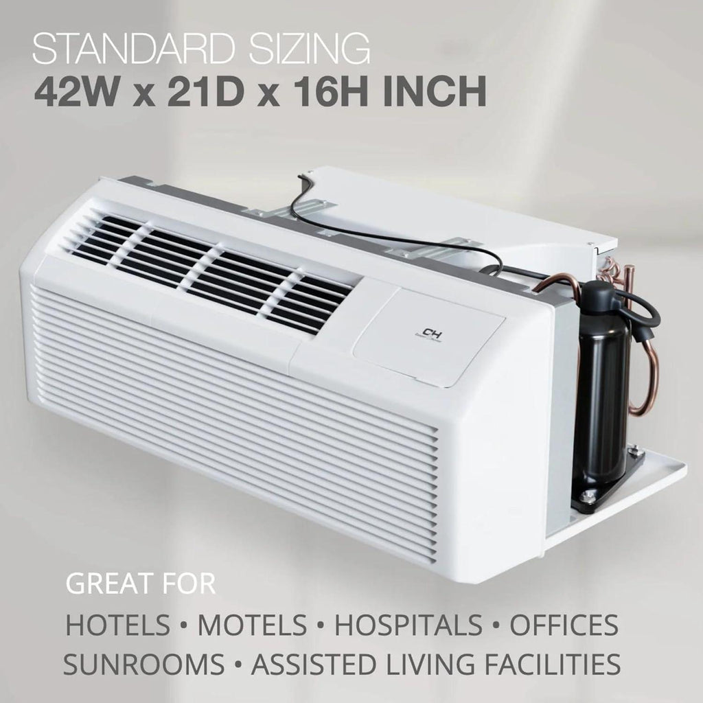 Cooper&Hunter 15,000 BTU Smart PTAC With Heat Pump - PTHP Heating And Cooling R32 - CH-PTW-15HPGF