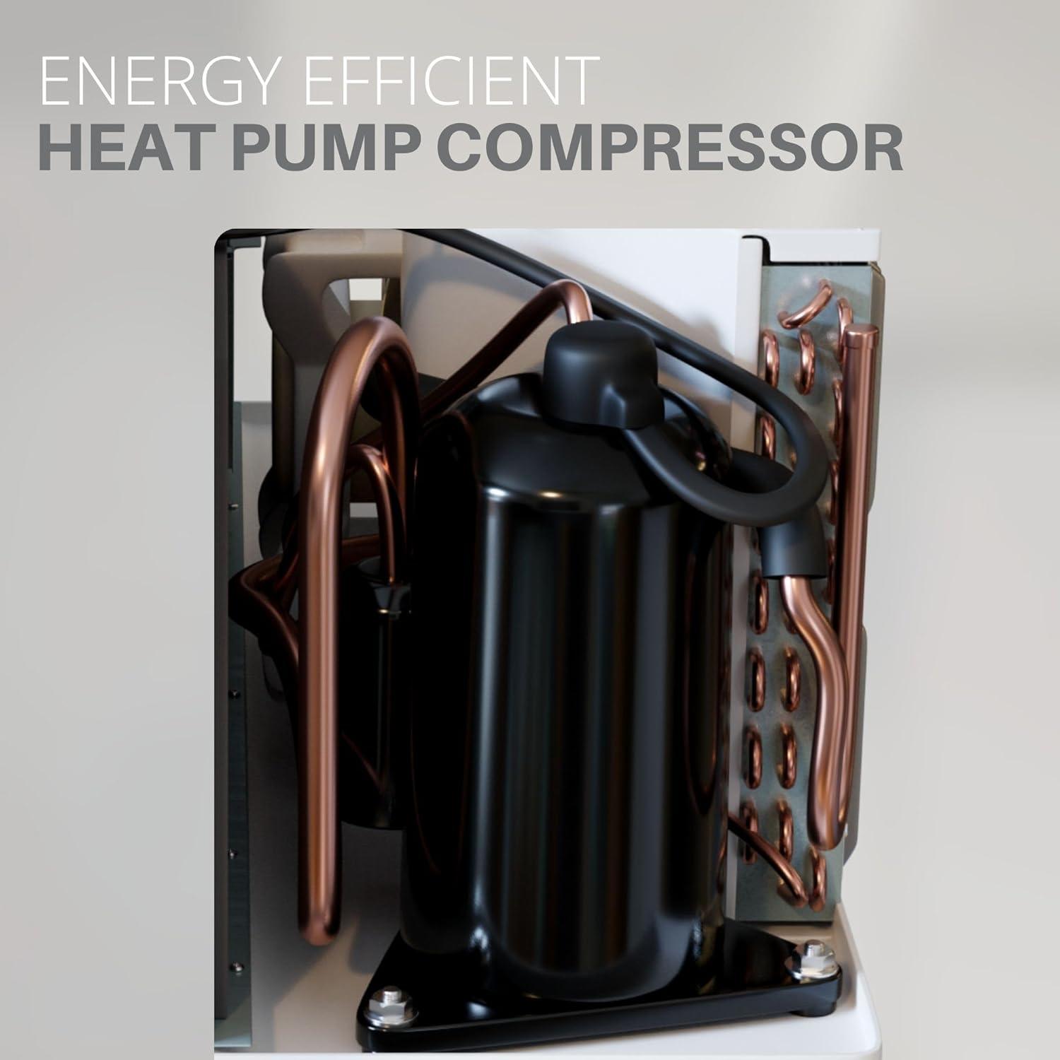 Cooper&Hunter 9,000 BTU Smart PTAC With Heat Pump - PTHP Heating And Cooling R32 - CH-PTW-09HPGF