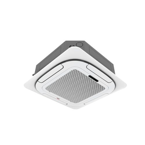 Bravo 12,000 BTU Pisa Series Up to 22.0 SEER2 Single Zone Ceiling Cassette Mini Split Heat Pump System w/ 16ft Installation Kit - R32 | 230V