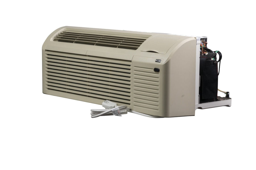 ACiQ 9,000 BTU Inverter PTAC Heat Pump Air Conditioner Unit with 3.5KW Electric Heater | R32
