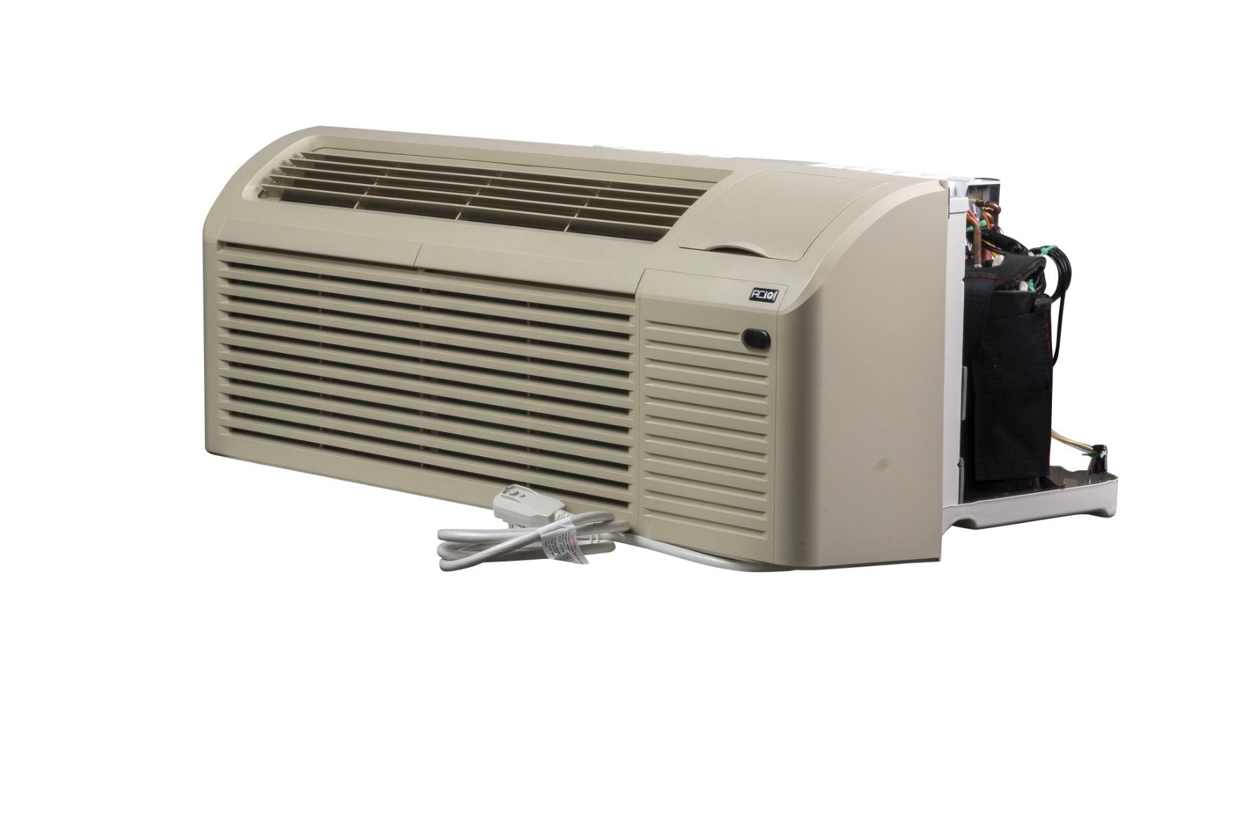 ACIQ 15,000 BTU Inverter PTAC Heat Pump Air Conditioner Unit with 3.5KW Electric Heater | R32