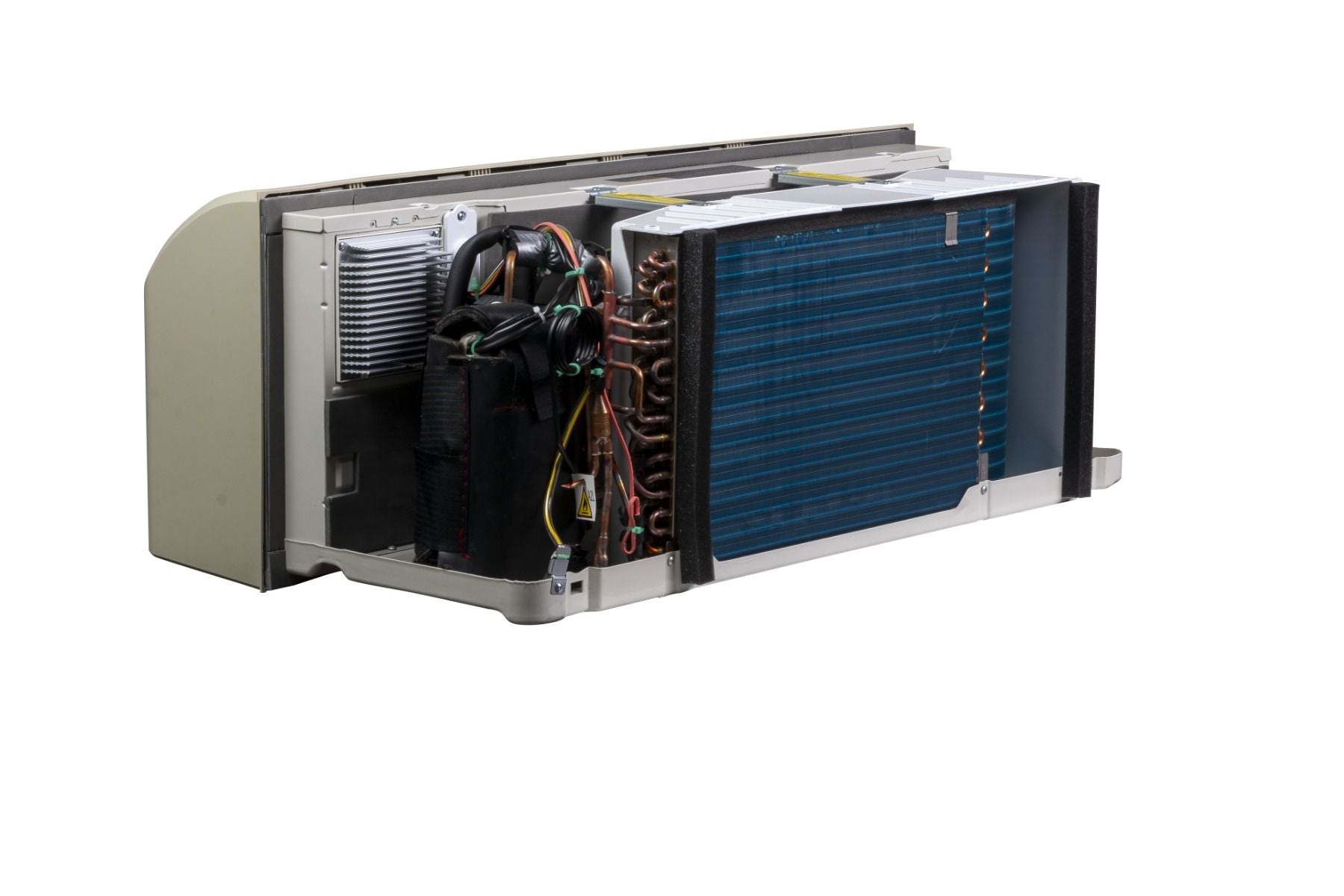 ACIQ 15,000 BTU Inverter PTAC Heat Pump Air Conditioner Unit with 3.5KW Electric Heater | R32