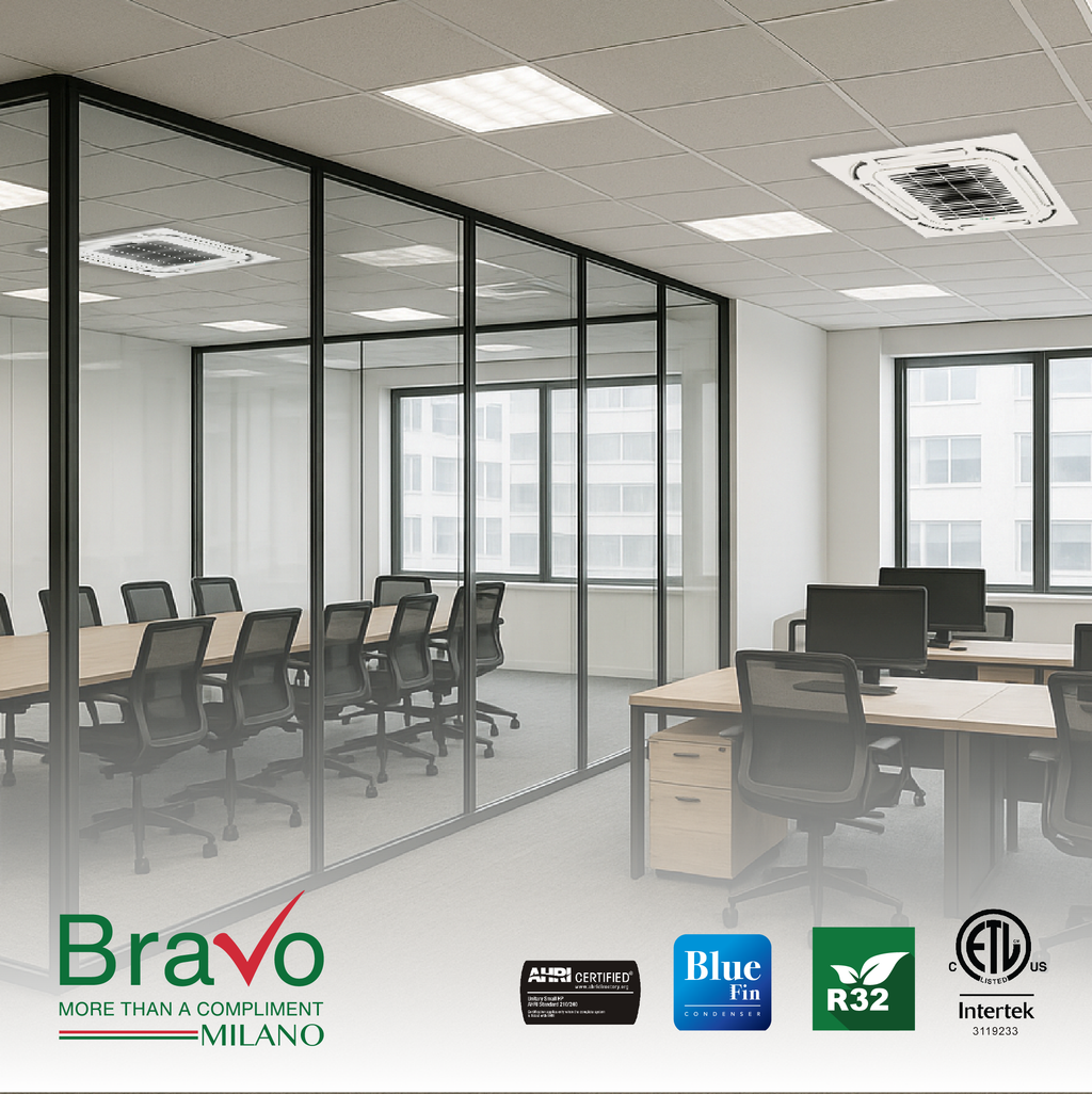 Bravo 2-Zone Ductless Mini Split AC & Heat Pump 42000 BTU (18K+24K), Wall Mount Units, 230V