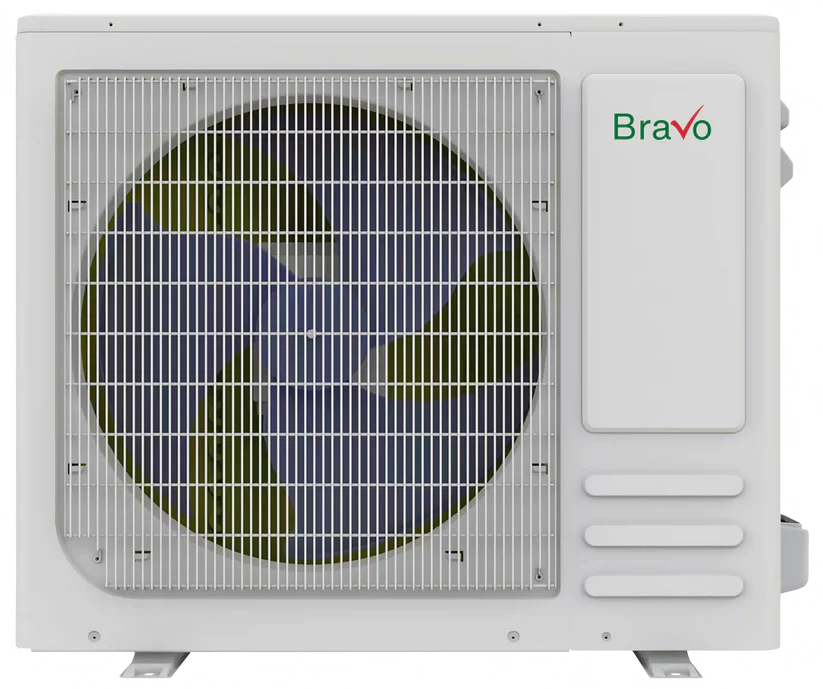 Bravo 18,000 BTU 22.0 SEER2 Single Zone Concealed Duct Mini Split System w/ 16ft Installation Kit | Pisa series - R32 | 230V